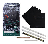 Pigma Micron Zentangle Drawing Set (12 piece, black)