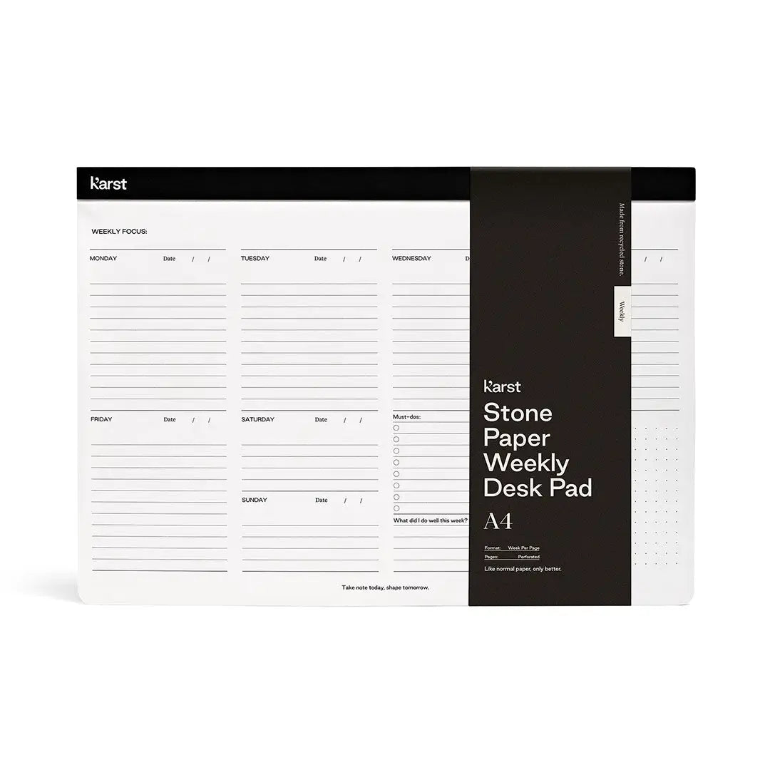 Karst Weekly Desk Planner Pad