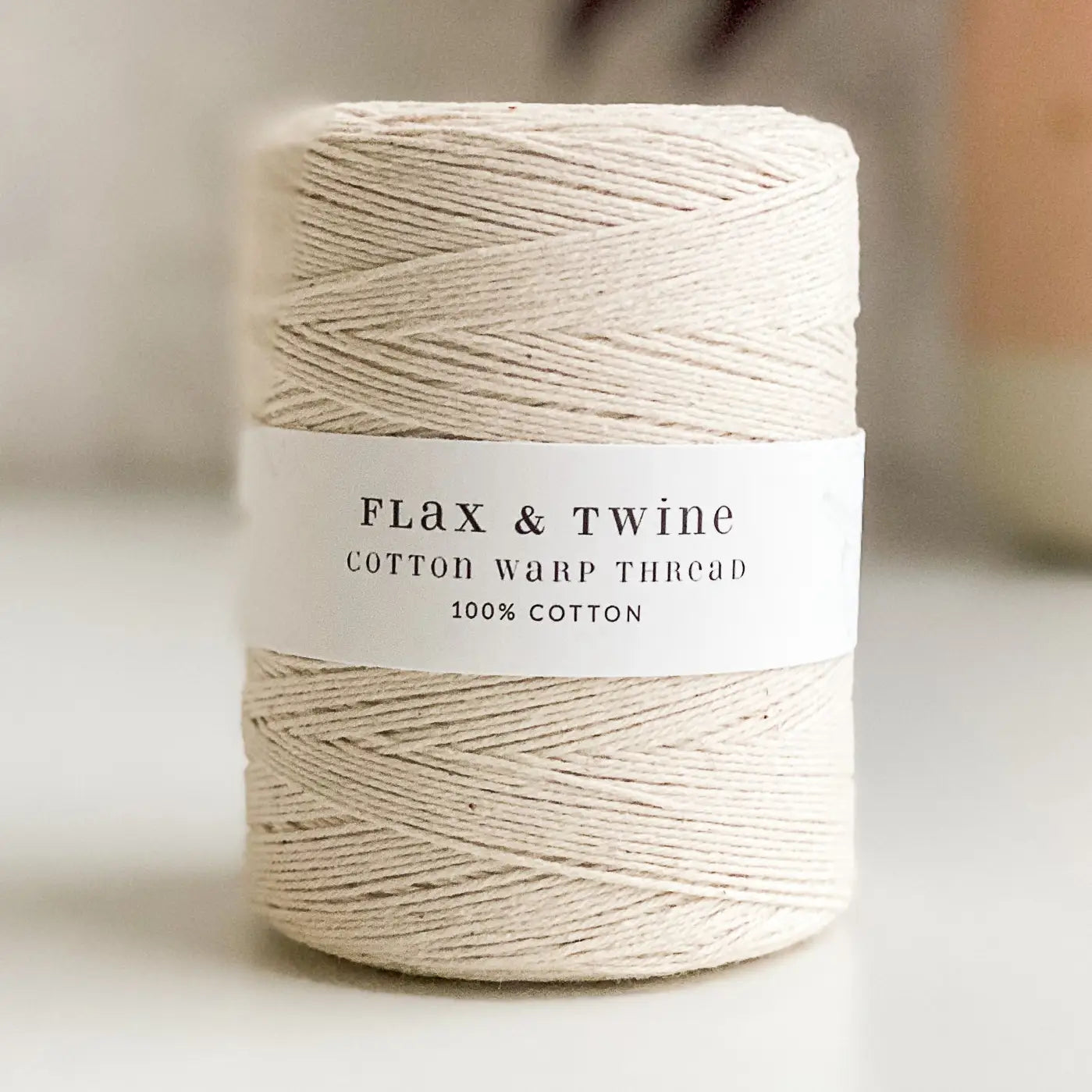 Cotton Warp 100% Cotton - Flax & Twine