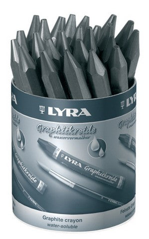 Graphite Crayon Water-Soluble