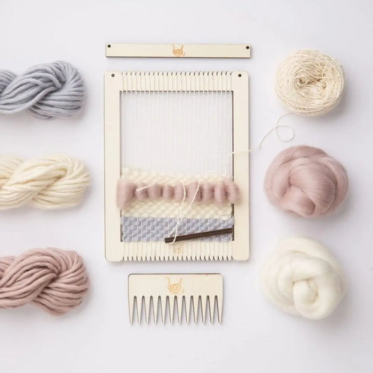 Wool Couture Small Weaving Kit - Calm