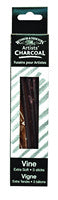 Artists Vine Charcoal Extra-Soft; 3 Sticks