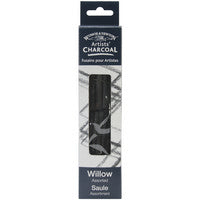 Artists Willow Assorted Charcoal; 12 sticks