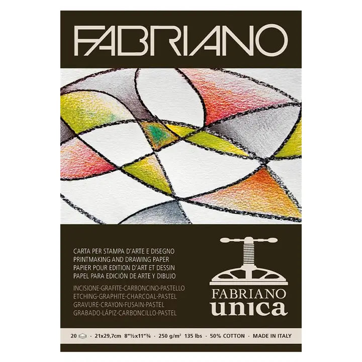 Fabriano Unica Printmaking Paper, 8.25"x11.75
