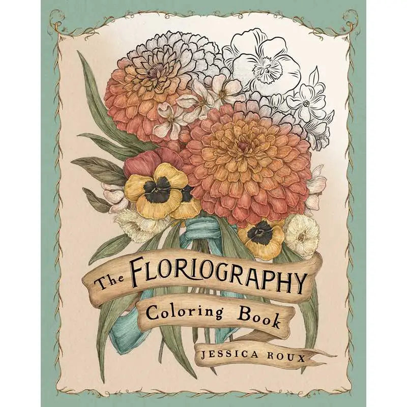 Floriography Coloring Book