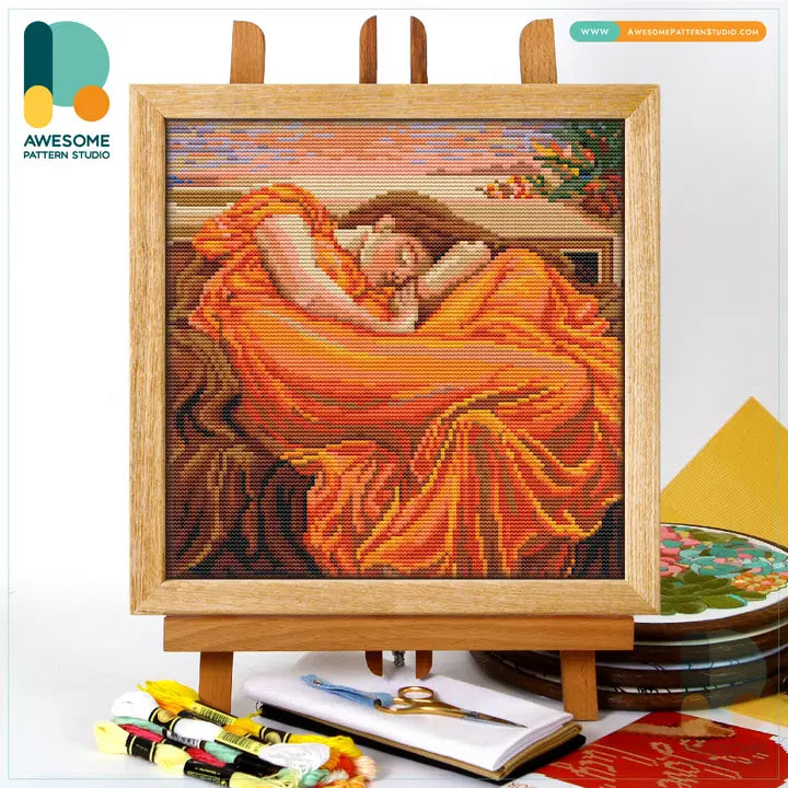 Flaming June - Counted Cross Stitch Kit
