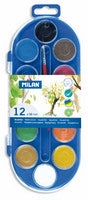 Milan Palette Watercolor, Set of 12