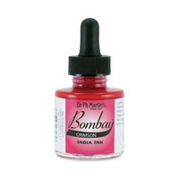 Bombay Ink, 1oz -- Red