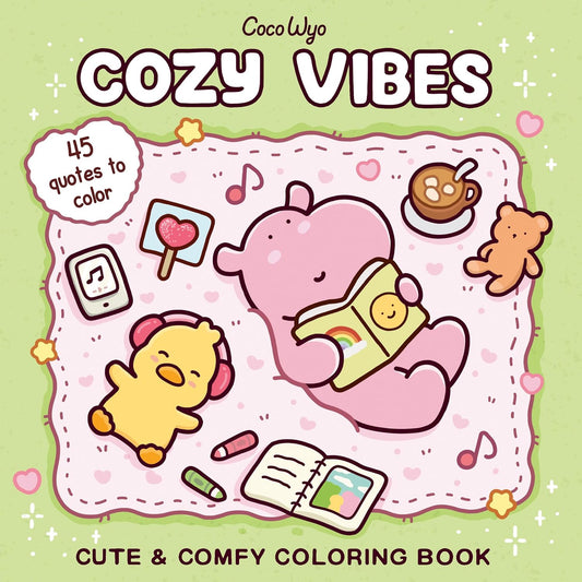 Cozy Vibes Coloring Book