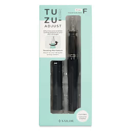 Tuzu Adjust Fountain Pen - Black, Fine