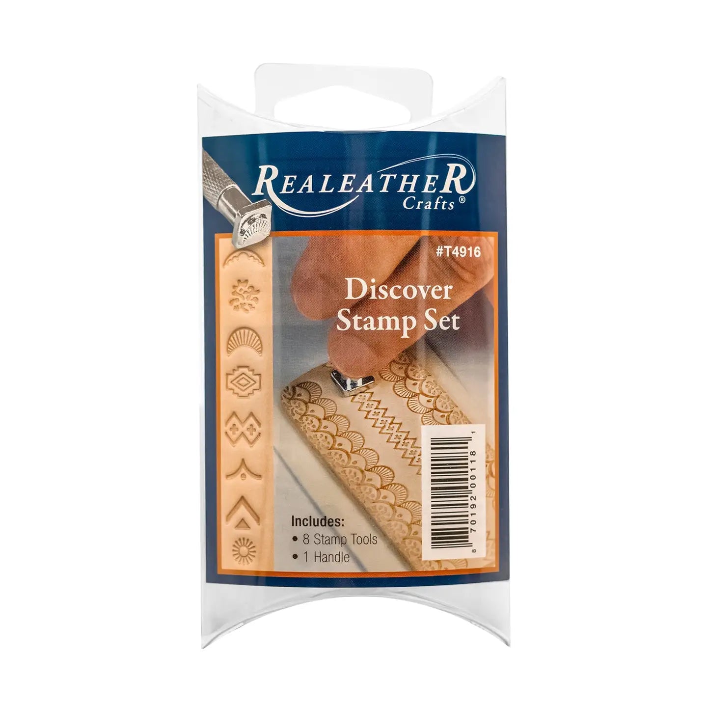 Leather Stamp Set; set of 9