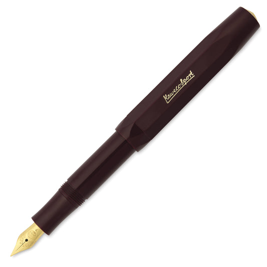 Classic Sport Fountain Pen - Bordeaux, Fine