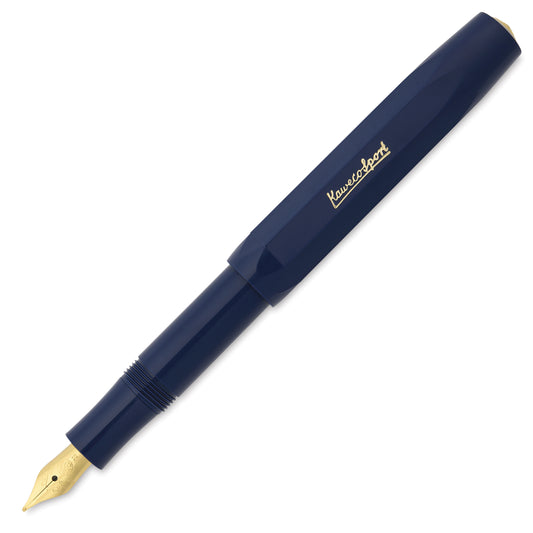 Classic Sport Fountain Pen - Navy, Medium