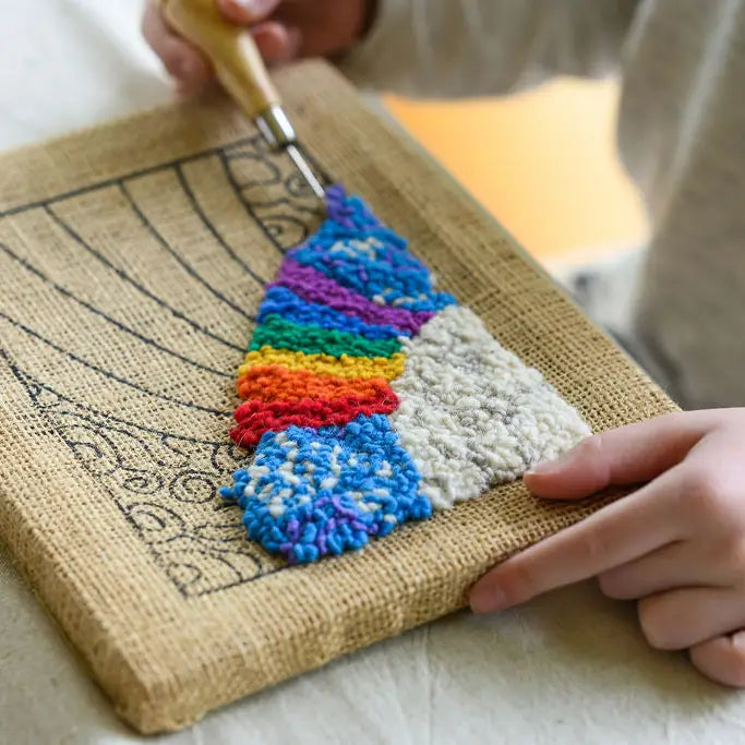 Rug Hooking Kit - Rainbow