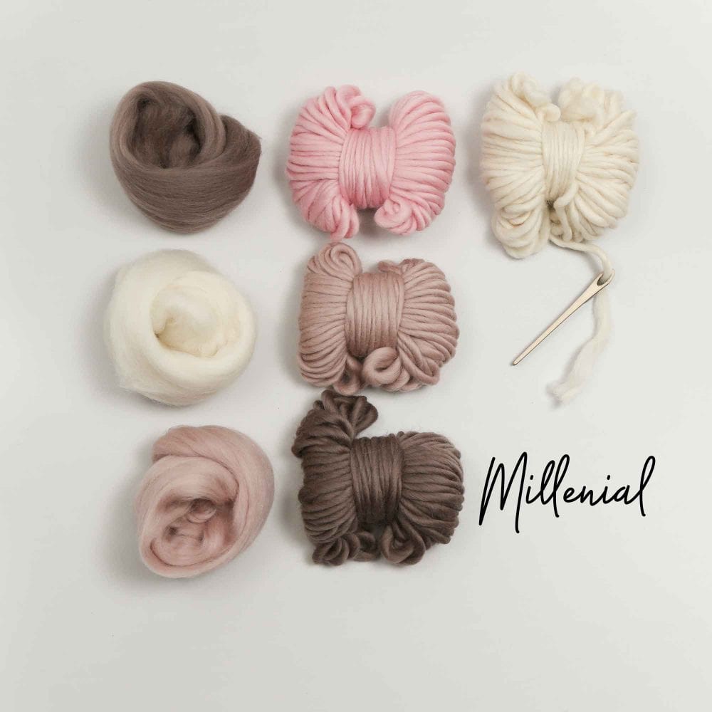 Wool Couture Weaving Loom Kit - Millenial