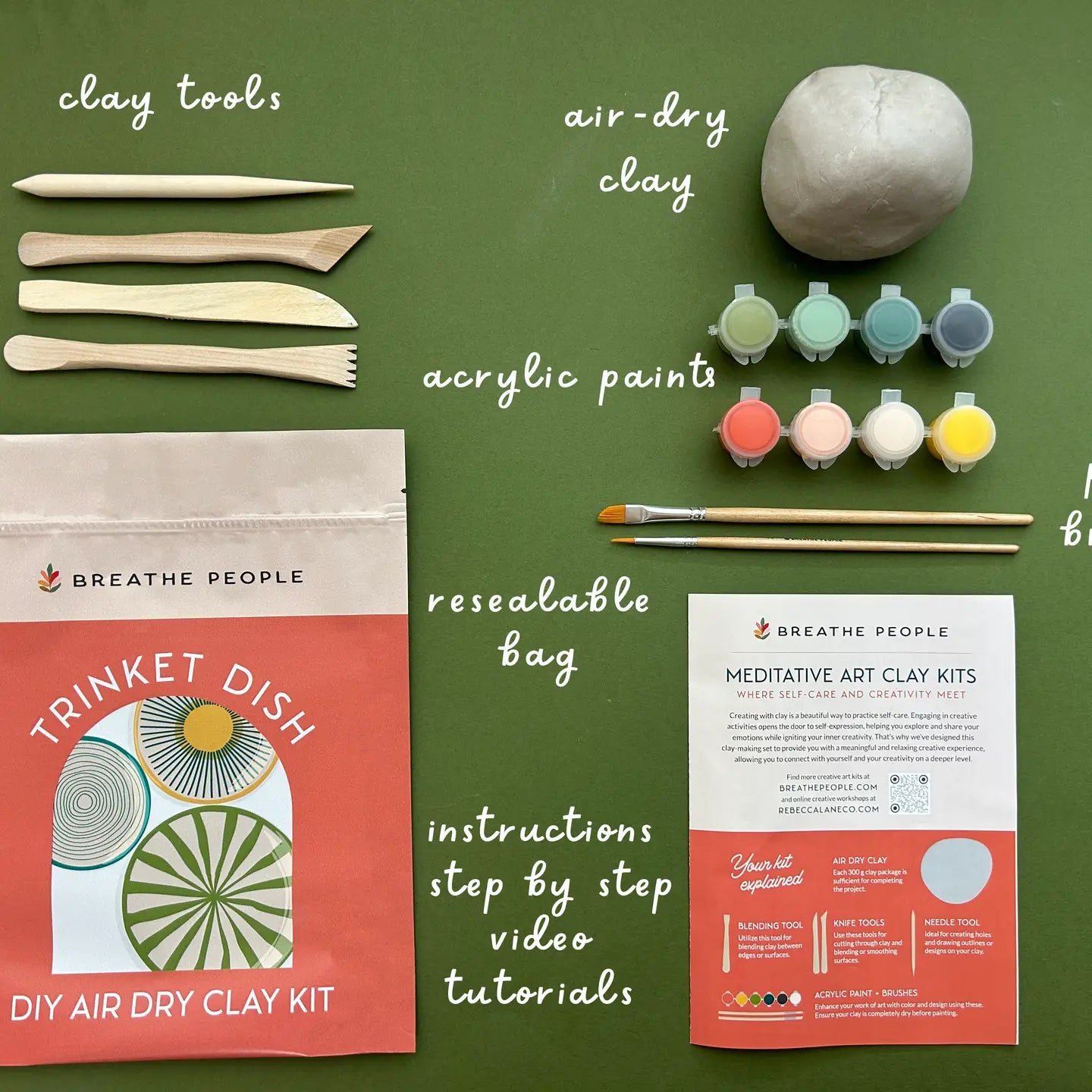 DIY Clay Trinket Dish Kit
