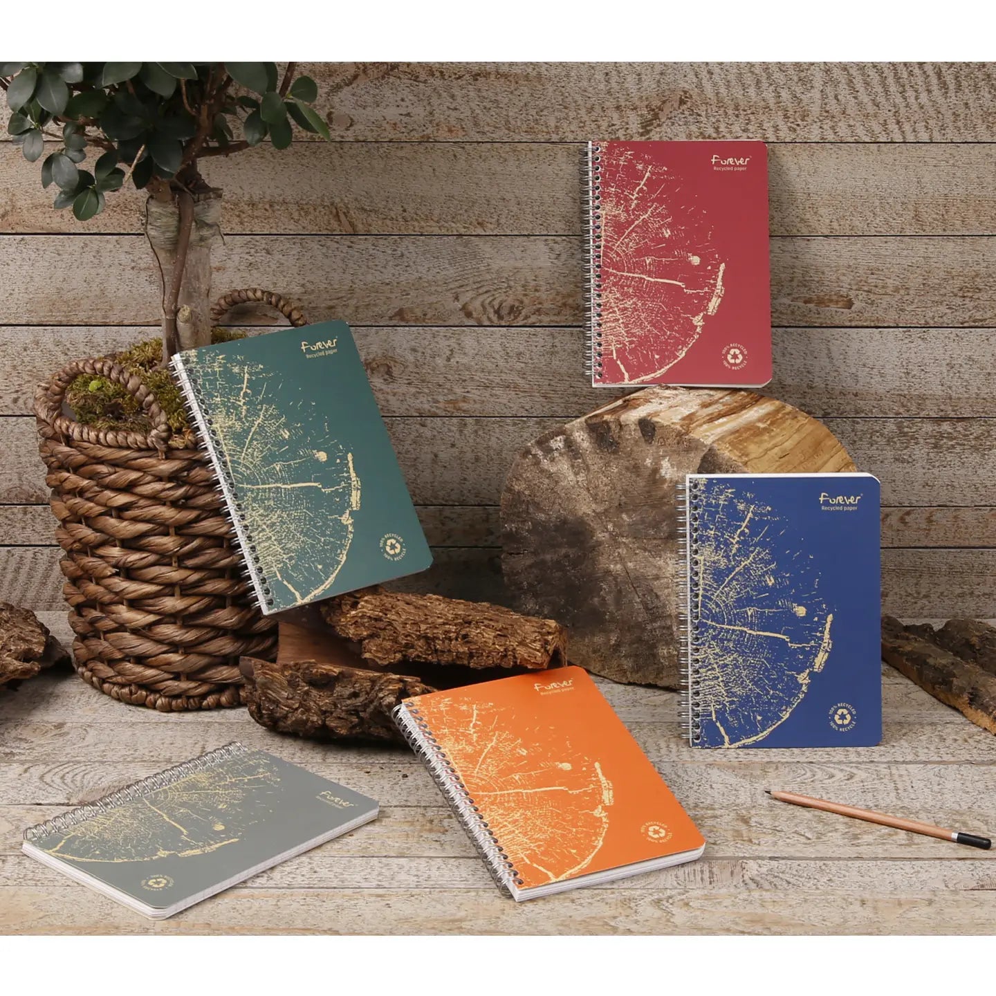 Clairefontaine Forever, 100% recycled paper (wirebound)
