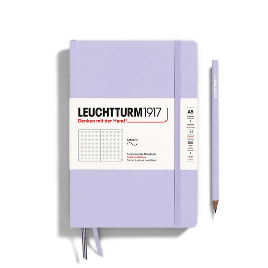 LEUCHTTURM1917 A5 Notebook Soft Cover, Dot Grid