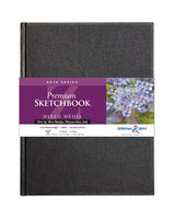 Zeta 8x12 Hard Cover Mixed Media Sketchbook