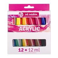 Talens Art Creations Acrylic Set of 12; 12ml
