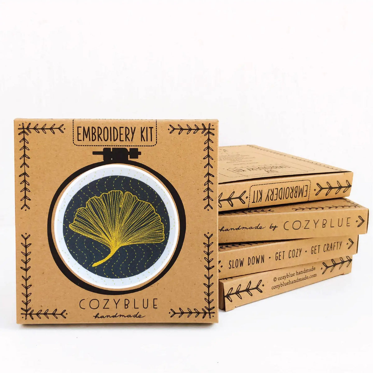 Ginkgo Embroidery Kit
