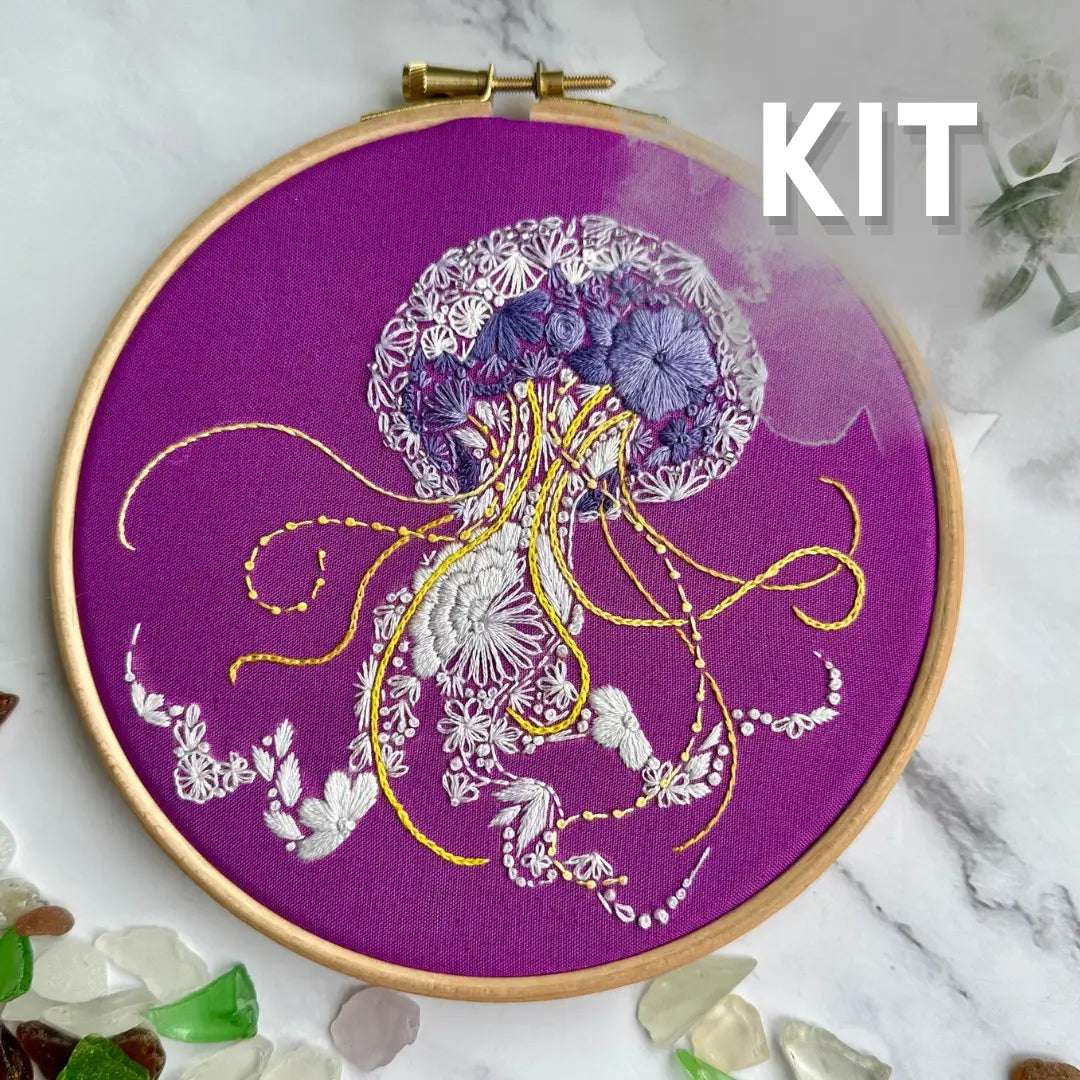 Jellyfish Embroidery Kit (Copy)
