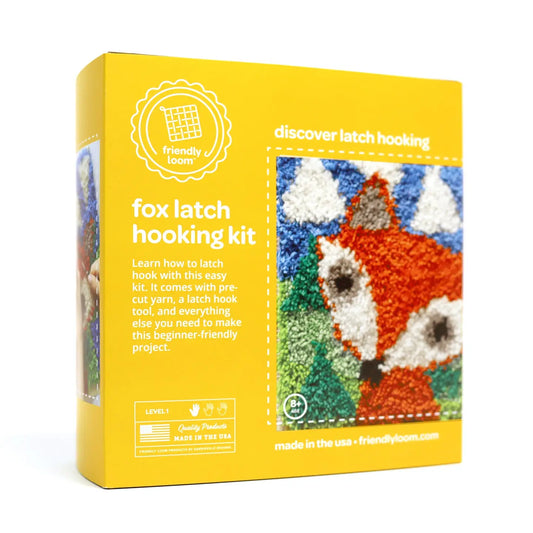 Latch Hooking Kit - Fox