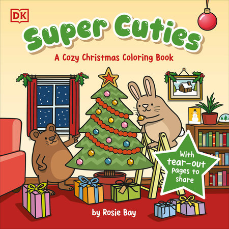 Super Cuties - A Cozy Christmas Coloring Book