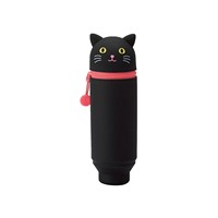 Standup Pencil Case - Black Cat