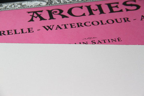 Arches Watercolor Block; Hot Press (140)