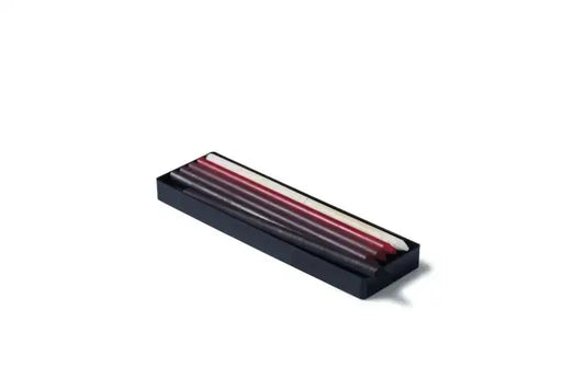 Gioconda Graphite Pencils, 0.22" - Black, Brown, White Leads, 6 pieces