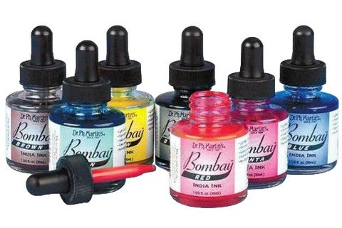 Bombay Ink, 1oz -- Sepia