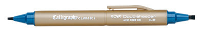 Doubleheader Calligraphy Marker Aquamarine