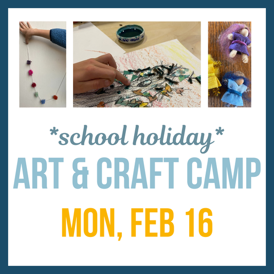 Half Day Camp; Mon, Feb 16, 9:30am-12:30pm
