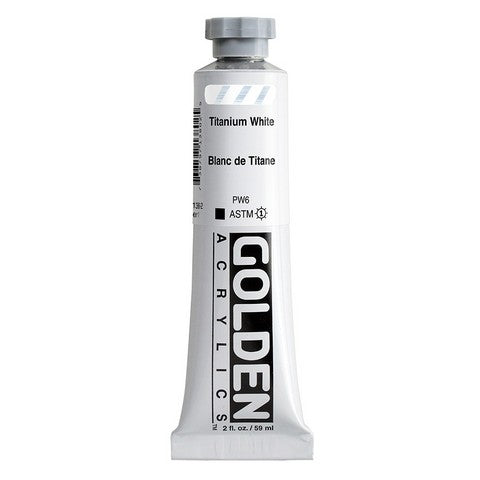 Golden Heavy Body Acrylic, 2oz -- Titanium White