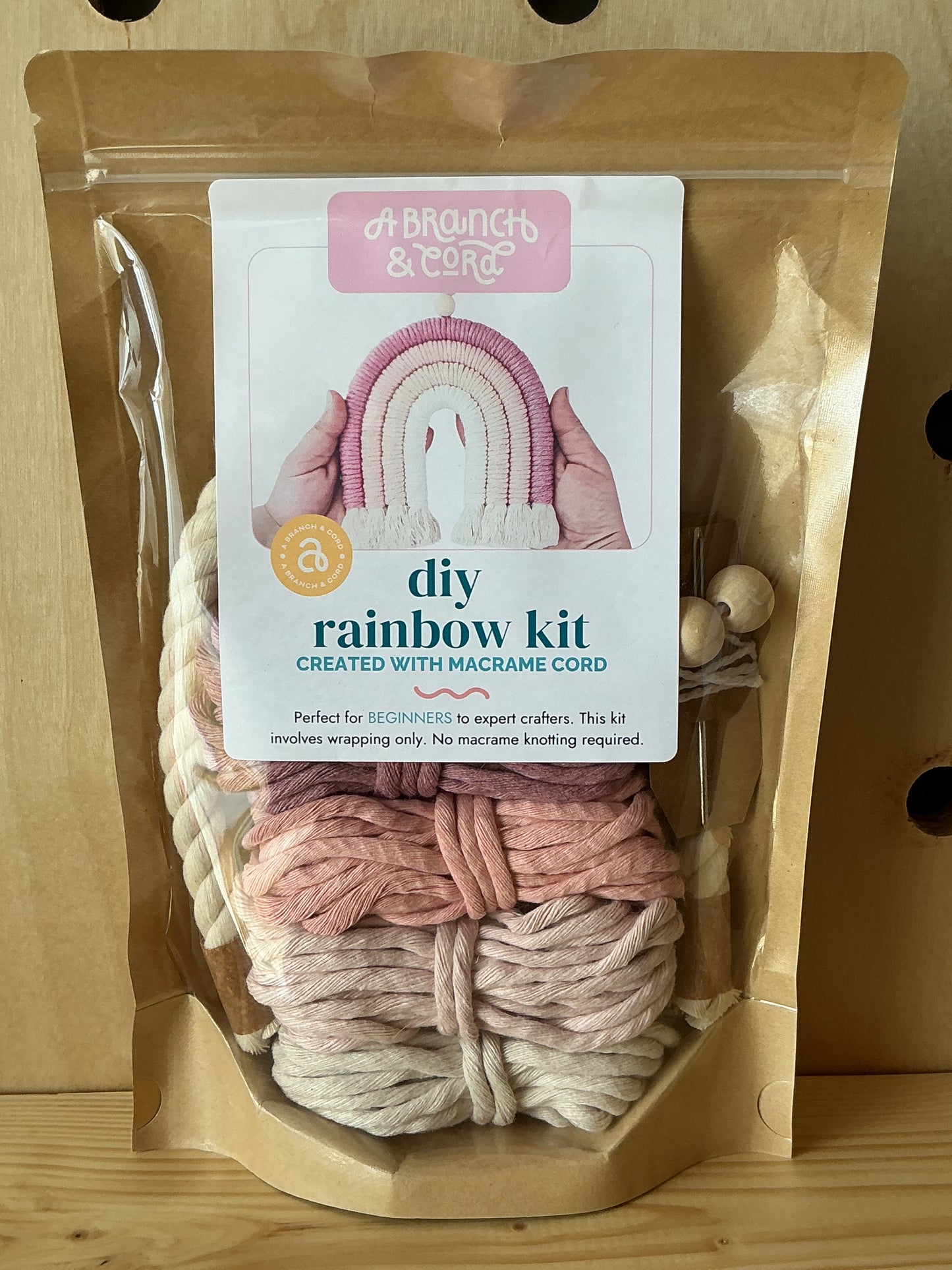 Rainbow Macrame Kit