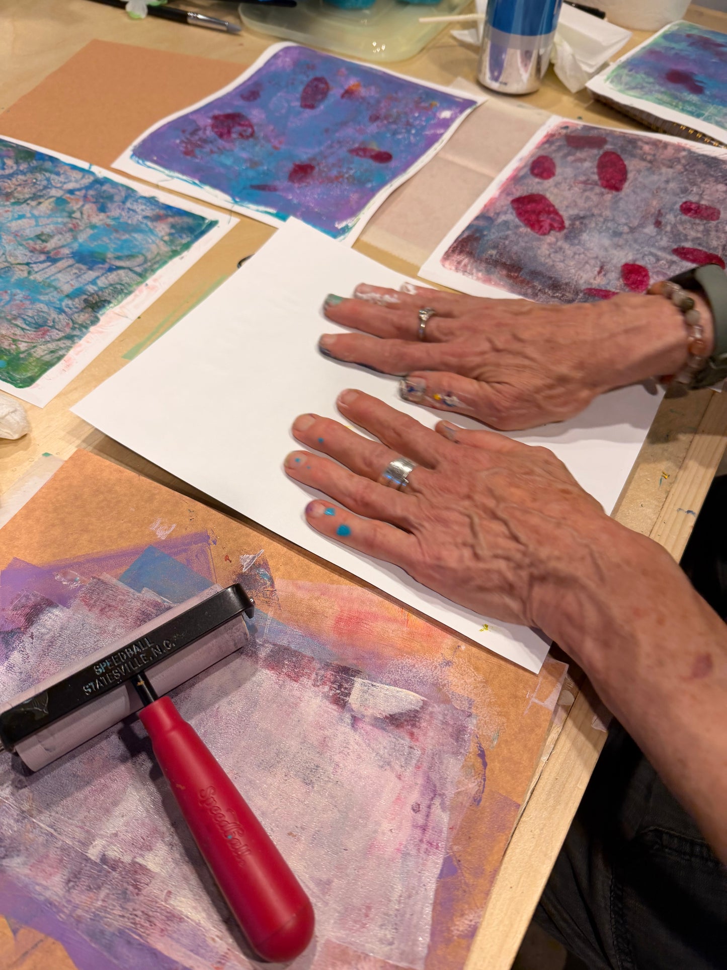 Introduction to Gel-Plate Printing; Thur, Sept 17 @ 6:00pm