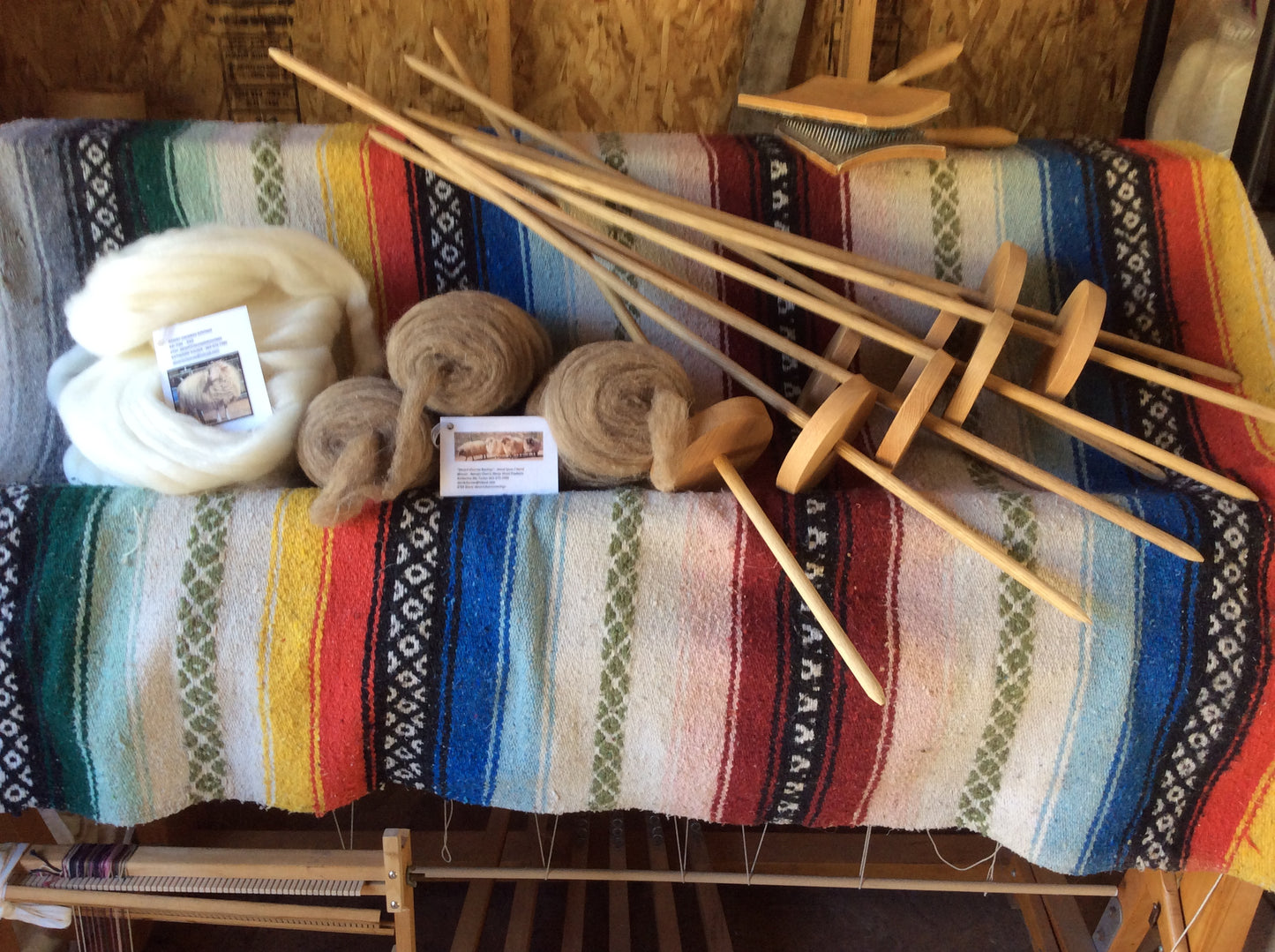 Spinning Fiber on Navajo Spindles, Nov 22, 2:00-5:00pm