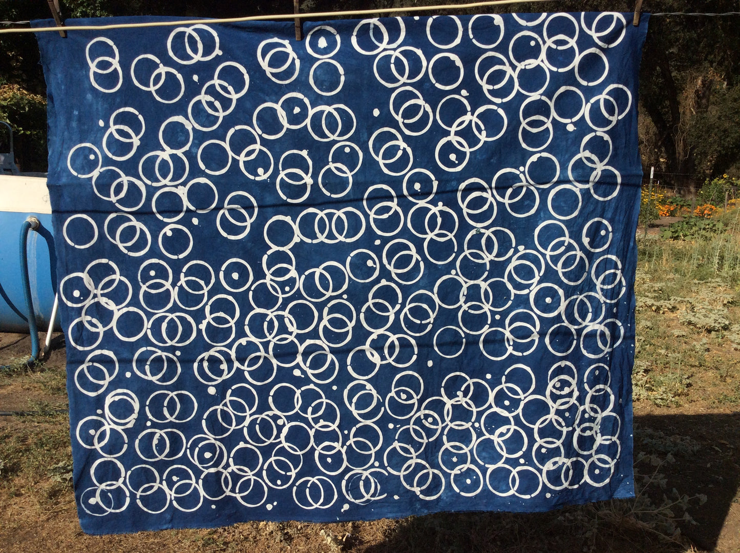 Indigo Napkins with Batik Resist, Dec 14, 1:00-4:30pm