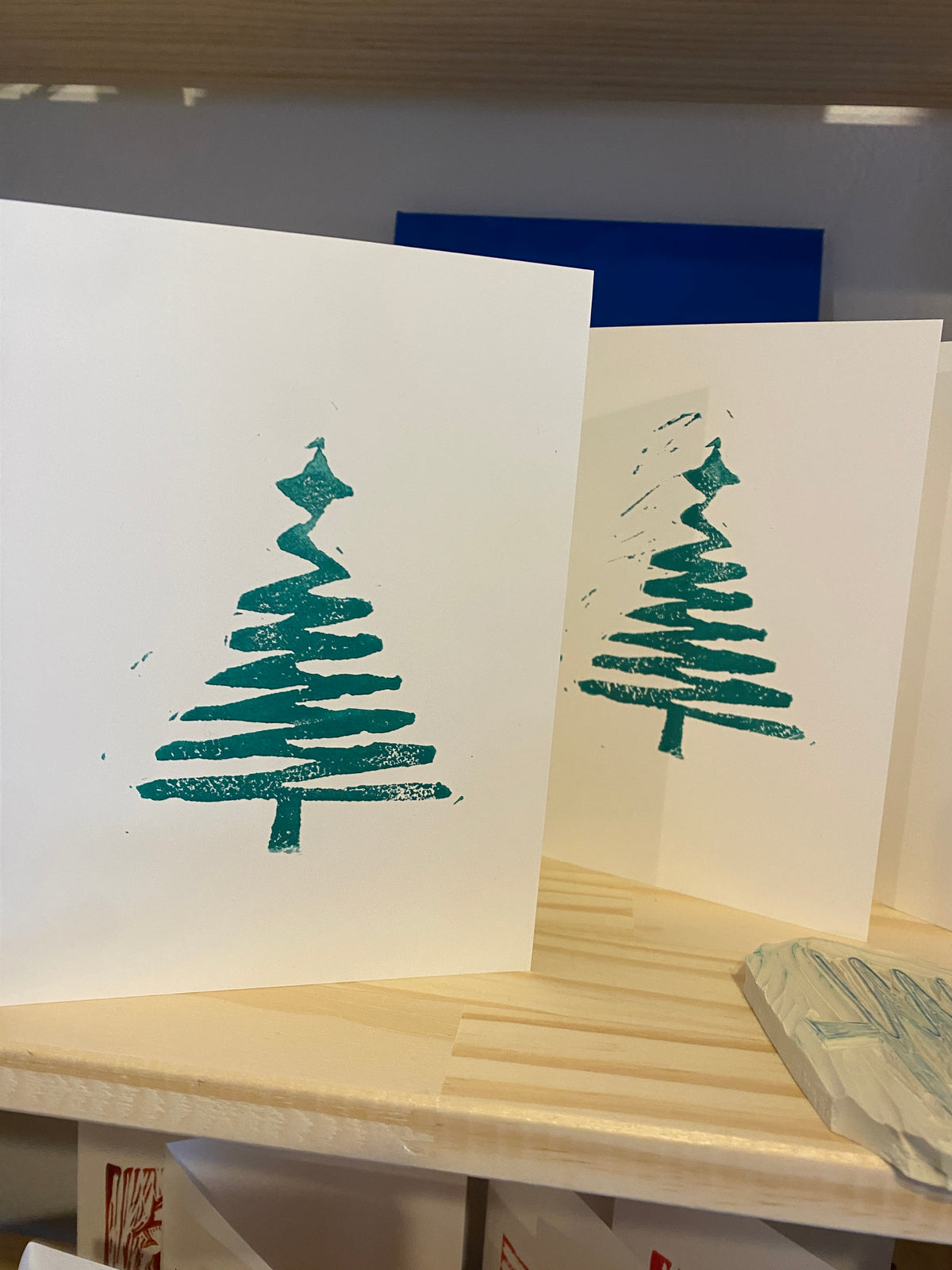 Block Printing Winter Cards; Sat, Nov 21 @ 10:00am