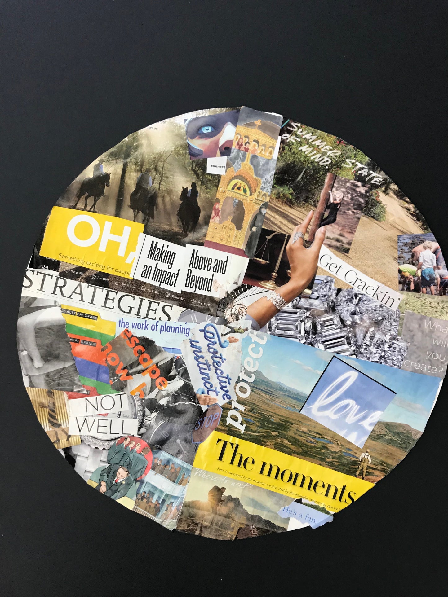Collage: Your Own Hero's Journey, Sept 20 @ 10:00am**