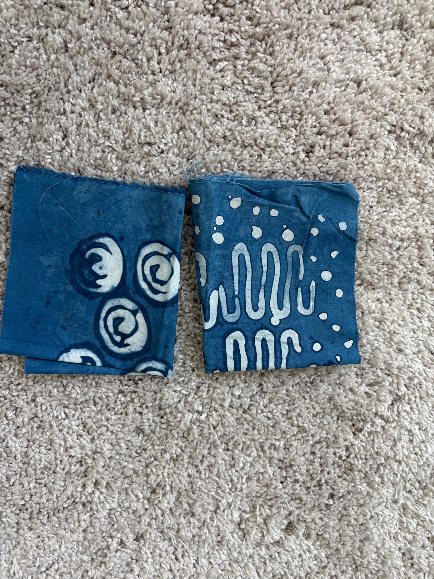 Indigo Napkins with Batik Resist, Dec 14, 1:00-4:30pm