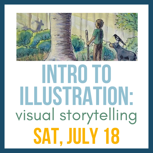 Intro to Illustration: Visual Storytelling; Sat, July 18 @ 2:00pm**