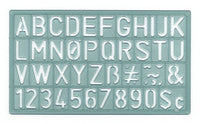 Lettering Guide Stencils