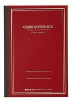 Profolio Oasis A5 Notebook - brick red