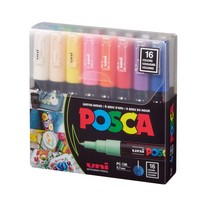 Posca PC-1M Paint Marker Basic 16 Color Set