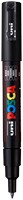 Black Posca PC-1M Paint Marker Extra Fine Bullet