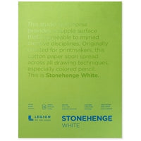 White - Stonehenge Tapebound 9x12, 250 Gram