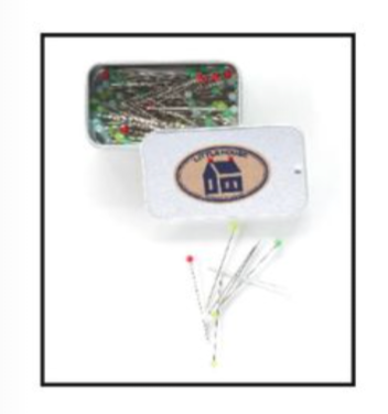 Dressmaker's Tin of Pins