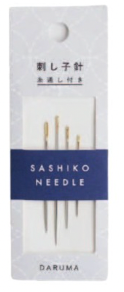 Sashiko Needles; Daruma Assorted 4 pack